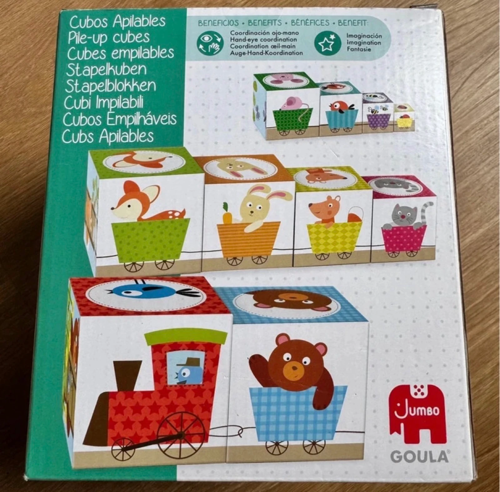 Lote Montessori Wood’n Play + Cubos Goula – photo 8